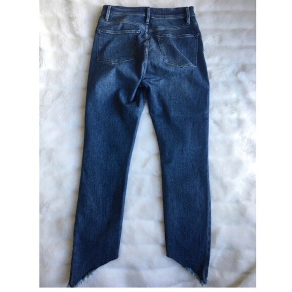 Frame Women's Le High Skinny Side Fray Jeans 30 Winter High Boots High Waist - Picture 3 of 13